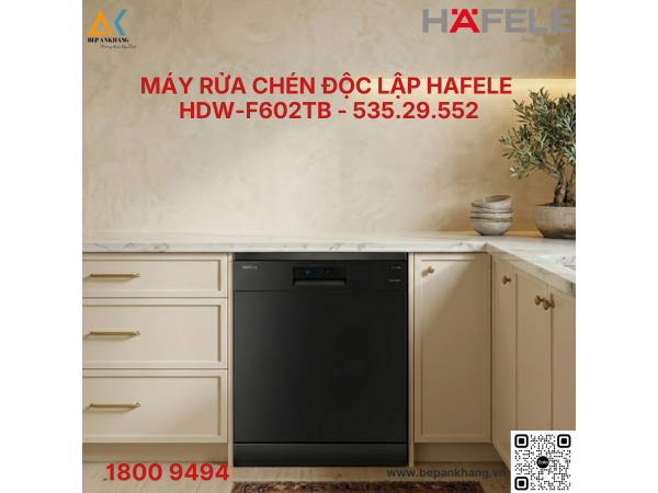 Máy Rửa Chén Độc Lập HAFELE HDW-F602TB - 535.29.552 - Thương Hiệu Đức 